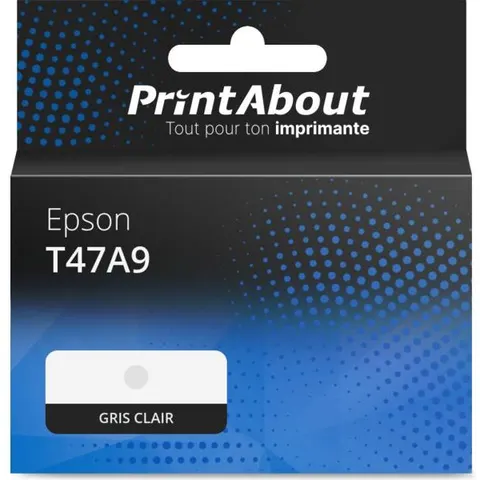 PrintAbout Cartouche compatible Epson T47A9 - Gris clair Gris clair – image 2