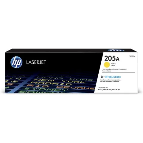 HP 205A (CF532A) - Jaune - Toner Jaune – image 2