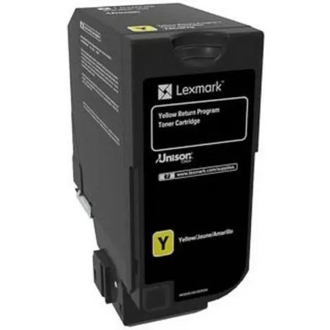 Lexmark 74C20Y0 - Jaune - Toner Jaune – image 2