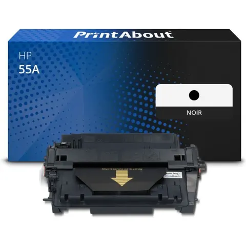 PrintAbout Toner compatible HP 55A (CE255A) - Noir – image 2
