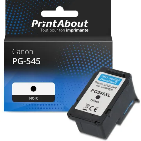PrintAbout Cartouche compatible Canon PG-545 - Noir – image 2