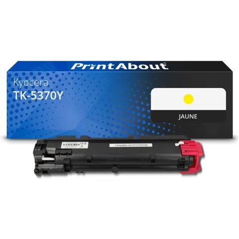 PrintAbout Toner compatible Kyocera TK-5370Y - Jaune – image 2