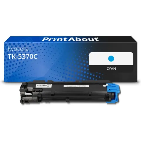 PrintAbout Toner compatible Kyocera TK-5370C - Cyan – image 2