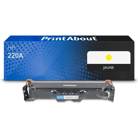 PrintAbout Toner compatible HP 220A (W2202A) - Jaune – image 2
