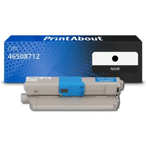 PrintAbout Toner compatible OKI 46508712 - Noir – image 2