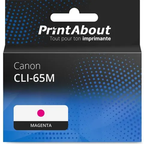 PrintAbout Cartouche compatible Canon CLI-65M - Magenta – image 2