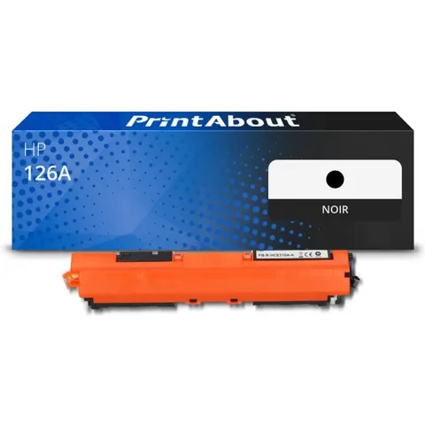 PrintAbout Toner compatible HP 126A (CE310A) - Noir – image 2