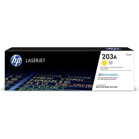 HP 203A (CF542A) - Jaune - Toner Jaune – image 2