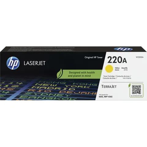 HP 220A (W2202A) - Jaune - Toner Jaune – image 2