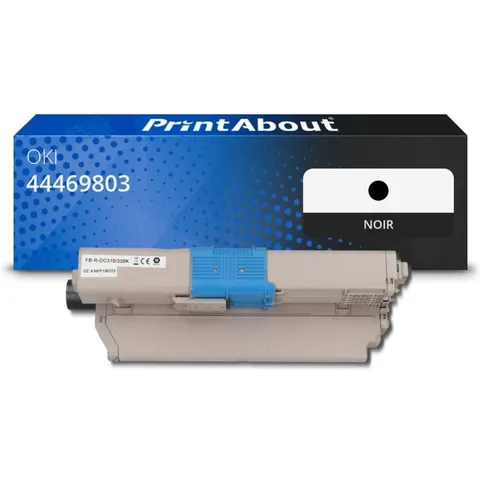 PrintAbout Toner compatible OKI 44469803 - Noir – image 2
