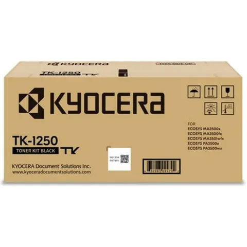 Kyocera TK-1250K - Noir - Toner Noir – image 2