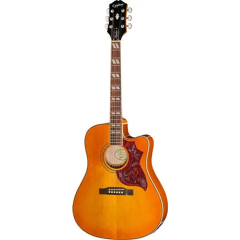 Epiphone Hummingbird Studio EC HCS Heritage Cherry Sunburst – image 2