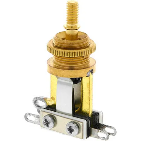 Switchcraft Short Toggle Switch Brass or – image 2