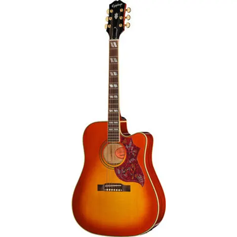 Epiphone Hummingbird Standard EC CS Cherry Sunburst – image 2