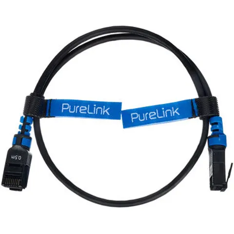 PureLink FI-PC100-005 Cat.6a Cable 0.5m noir – image 2