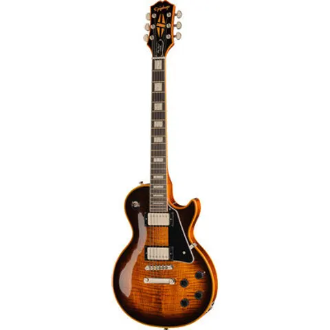 Epiphone Les Paul Custom Widow OB Orange Burst – image 2