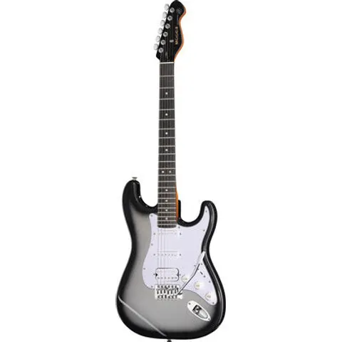 Mooer MSC12 Pro Guitar Iron Silver Iron Silver – image 2