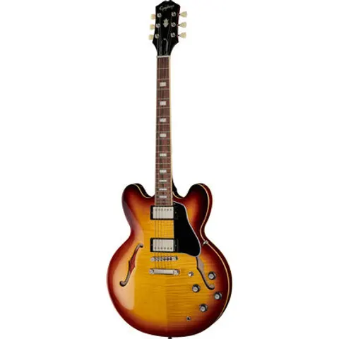 Epiphone ES-335 Figured Tea Burst Tea Burst – image 2