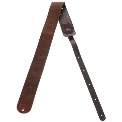 PRS Birds Leather Strap marron vieilli – image 2