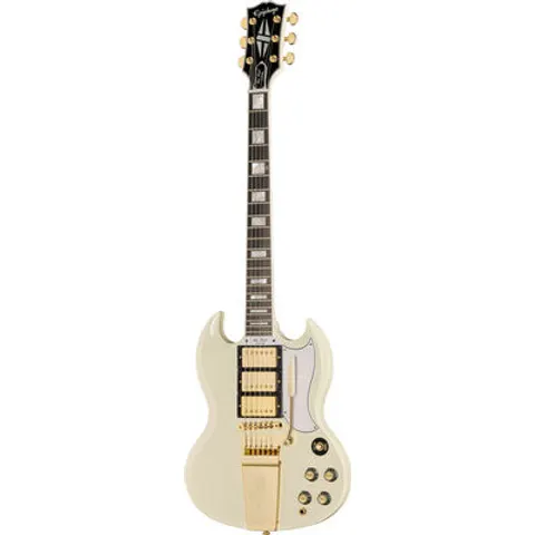Epiphone SG 1963 Custom Maestro CW VOS Classic White – image 2