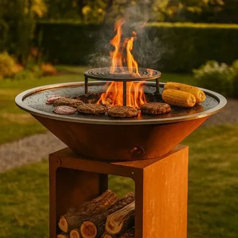 Mini grille de cuisson Oyat acier noir – image 2
