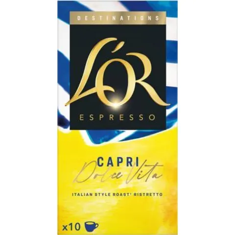Capsules L'OR ESPRESSO CAPRI x10 – image 2