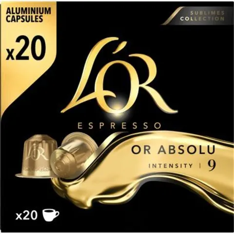 Capsules L'OR Espresso OR ABSOLU x20 – image 2