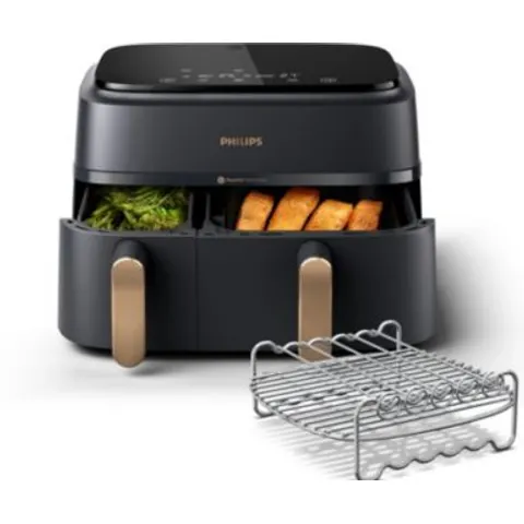 Friteuse PHILIPS NA352/04 double bac – image 2