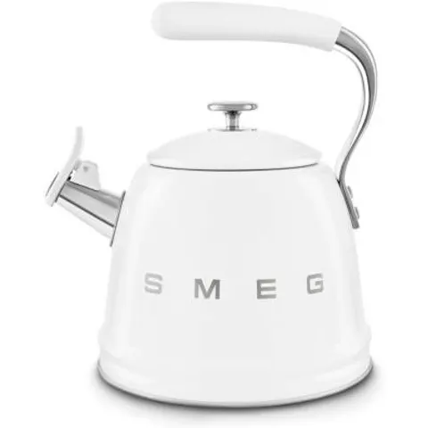 Bouilloire SMEG sifflante 2.3L blanc – image 2