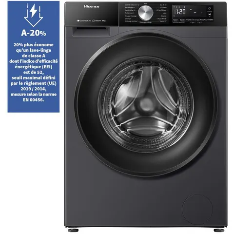 Lave linge ouverture hublot HISENSE WF3S1043BB3 – image 2