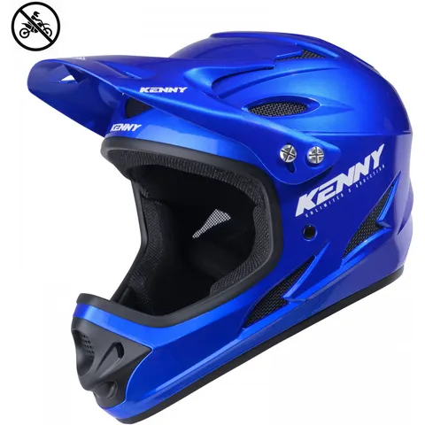 Casque Intégral VTT Kenny DOWN HILL - SOLID 2026 Blue – image 2