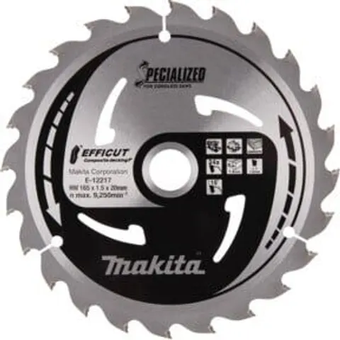 Lames "efficut" Composite Decking Makita – E12217 – image 3
