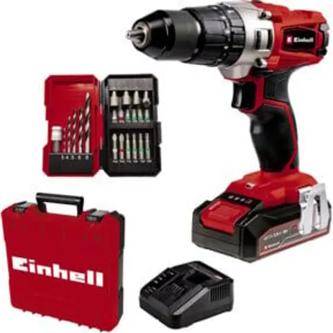 Perceuse visseuse a percussion einhell te-cd 18/2 li-i sans fil – image 3