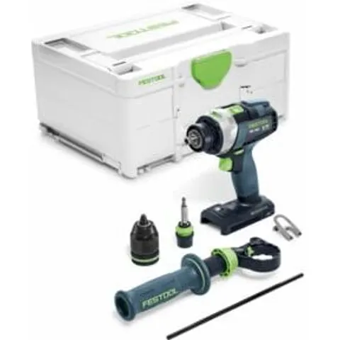 Perceuse-visseuse à percussion sans fil TPC 18/4 I-Basic QUADRIVE Festool (575604) – image 3