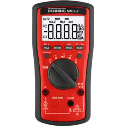 BENNING Multimètre numérique MM 2-2 (044692) – image 2