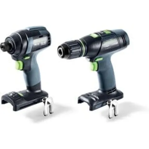 Festool Set de visseuse et perceuse TID 18 Basic-Set T18 (578813) – image 2
