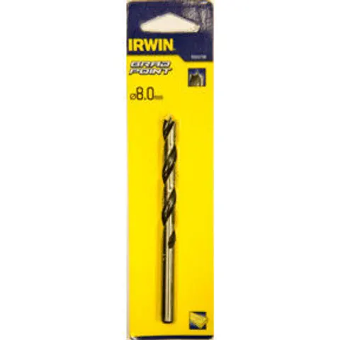 Irwin Foret hélicoïdal 8,0x119x78mm ; Irwin Tools (10502796) – image 2