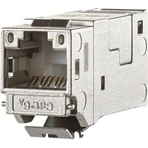 BTR NETCOM Module E-DAT Keystone Cat.6A Jack 130910KI ; Metz Connect (130910KI) – image 2