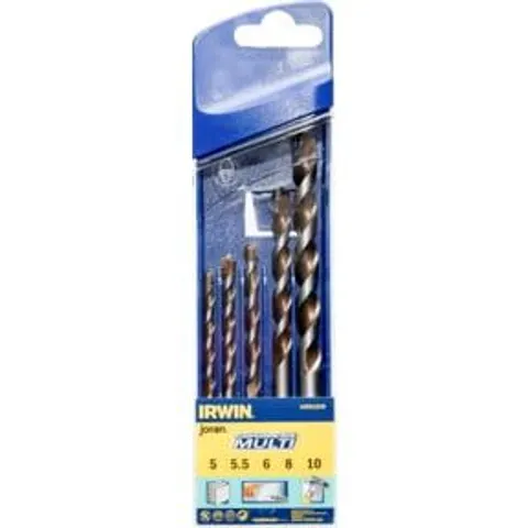 Irwin Set de 5 forets polyvalents ; Irwin Tools (10501939) – image 2