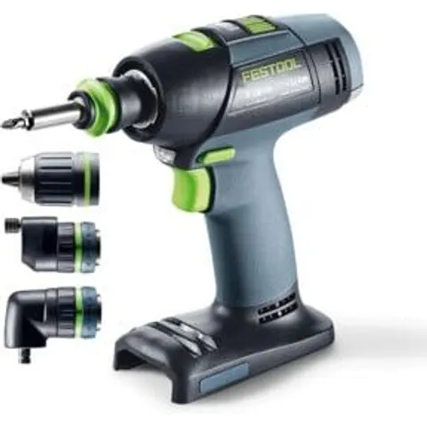 Festool Perceuse-visseuse sans fil T18+3 Basic-Set (578828) – image 2