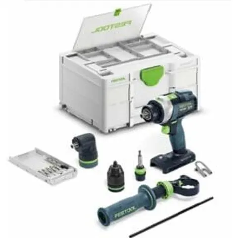 Perceuse-visseuse à percussion sans fil Festool TPC 18/4 I-Basic-Set QUADRIVE (577625) – image 3