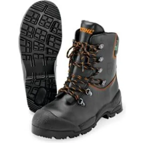 STIHL Bottes en cuir pour tronçonneuse MS, FUNCTION Taille 43 (00885320443) – image 2