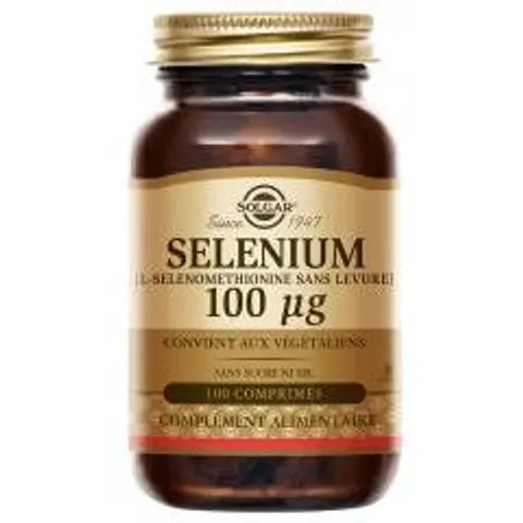 Solgar Sélénium 100 µg 100 Comp – image 3