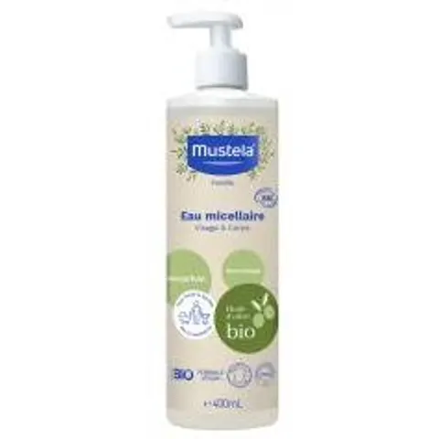 Mustela BIO eau micellaire pour bébé 400 ml – image 3