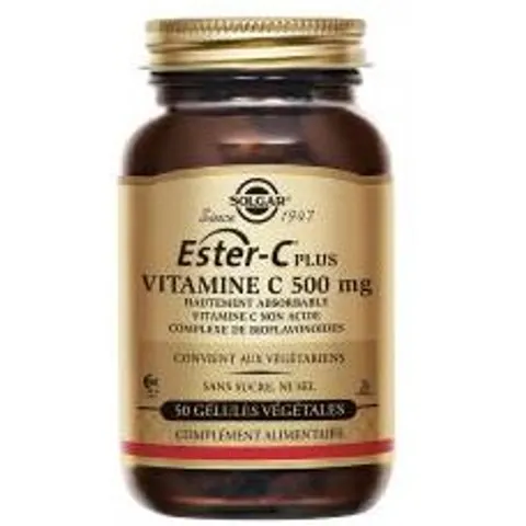 Solgar ESTER-C® Plus 500mg cápsulas vegetales 50 u – image 3