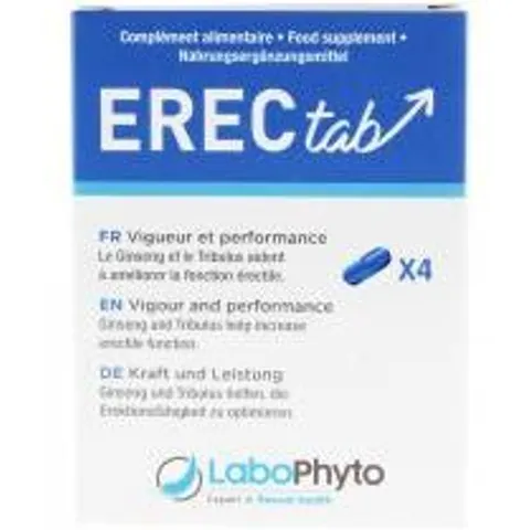 Labophyto Erectab 4 Unités - Boîte 4 comprimés – image 4