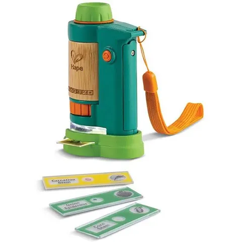 Microscope en bambou - Hape – image 2