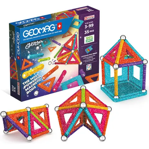 Glitter Panels 35 pcs - Geomag – image 2
