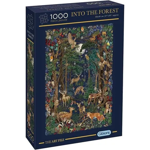 Puzzle 1000 pcs Into the Forest - Gibsons – image 2
