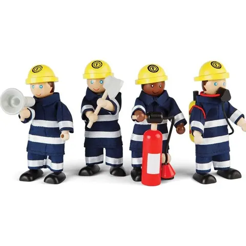 Tidlo Ensemble figurines de pompiers – image 2